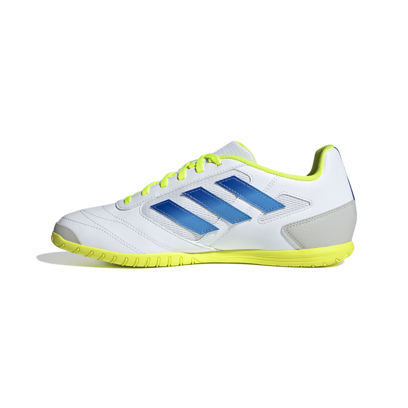 Adidas Super Sala 2 Zaalvoetbalschoenen (IN) Wit Blauw Geel