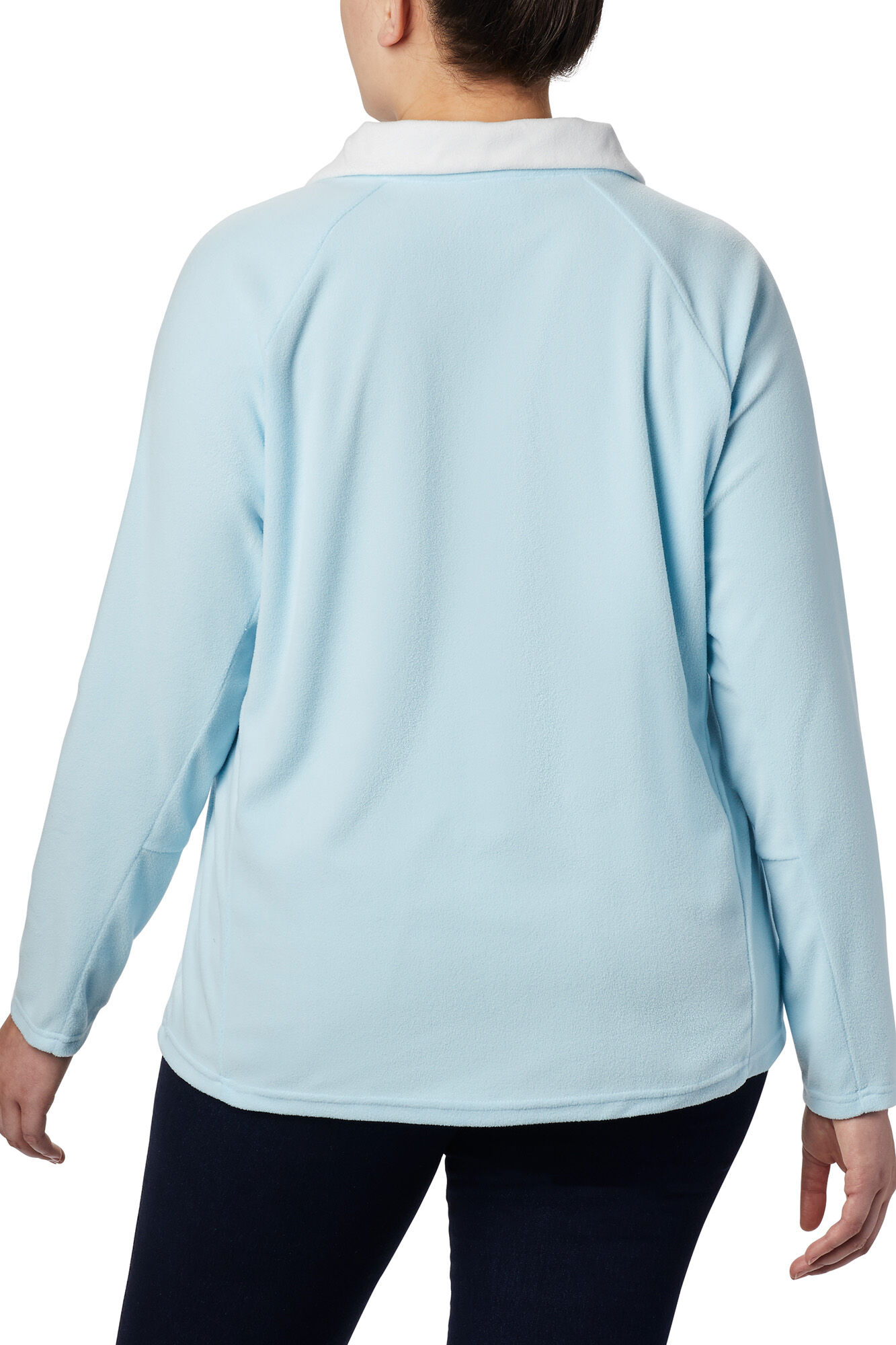 Casaco polar Columbia Glacial™ com meio zíper - Azul