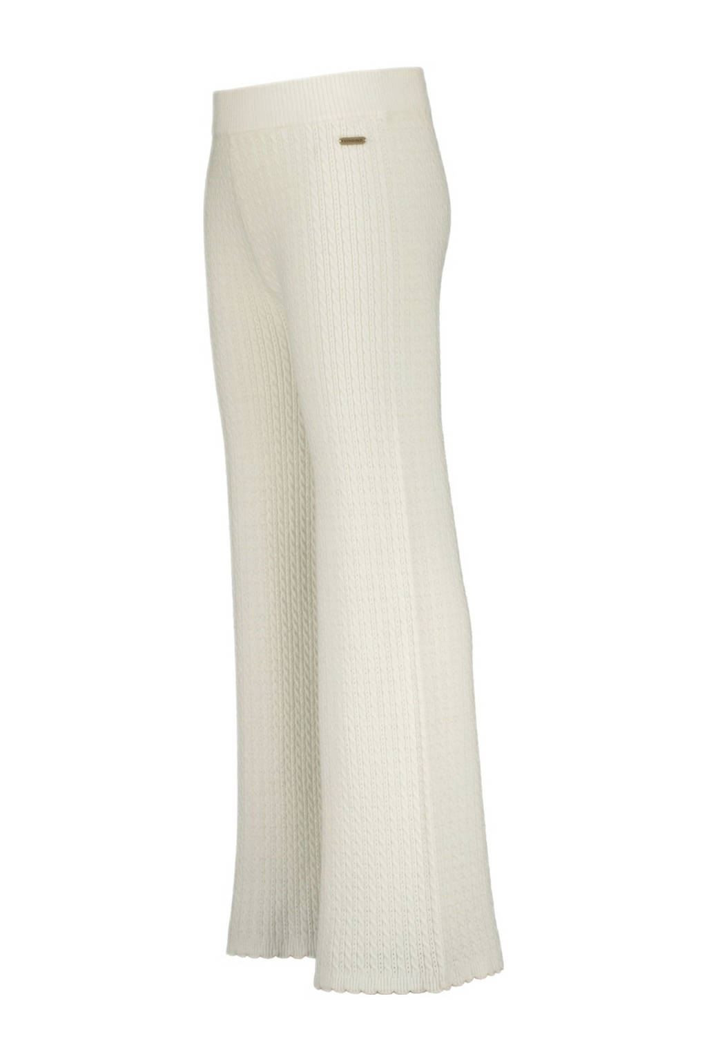 Vingino flared broek Silkie wit