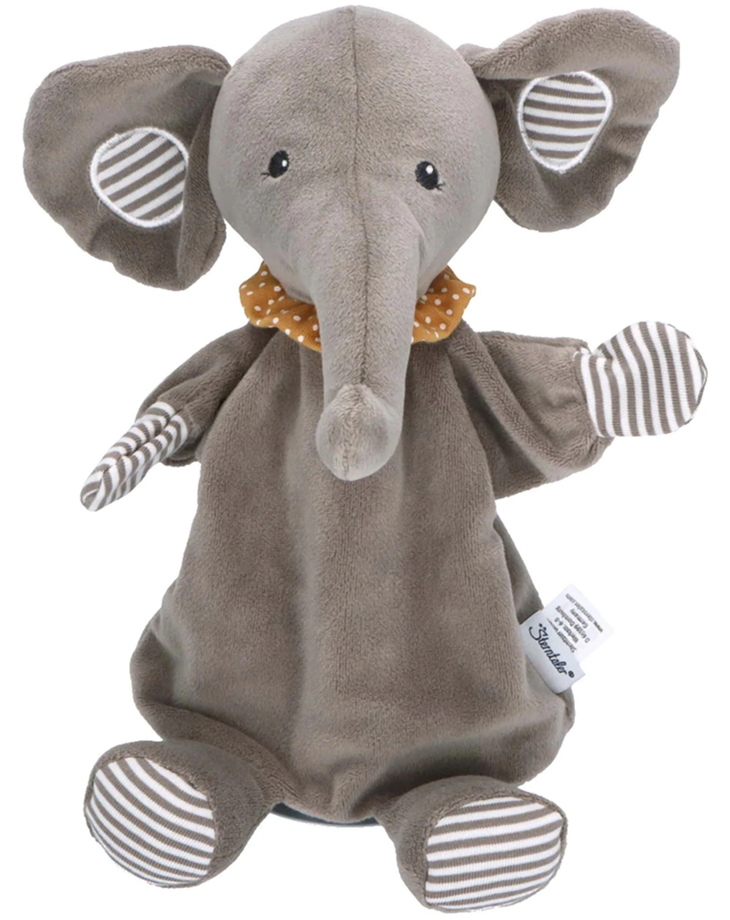Handpuppe EDDY ELEFANT in grau