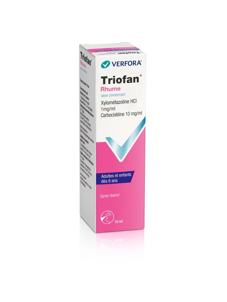 TRIOFAN Schnupfen ohne Konservierungsmittel Dosierspray für Erwachsene und Kinder Dosierspr 10 ml