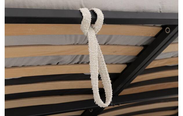 Gestoffeerd Bedframe Cloud Xl Storage