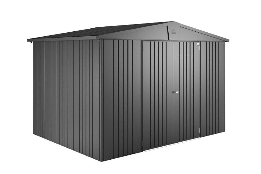 REDSKAPSBOD BIOHORT EUROPA METALLIC MØRK GRÅ STR 5 7,2M²