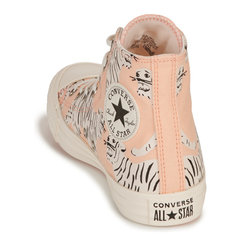 Converse - CHUCK TAYLOR ALL STAR-ANIMAL ABSTRACT - Rose / Blanc / Noir