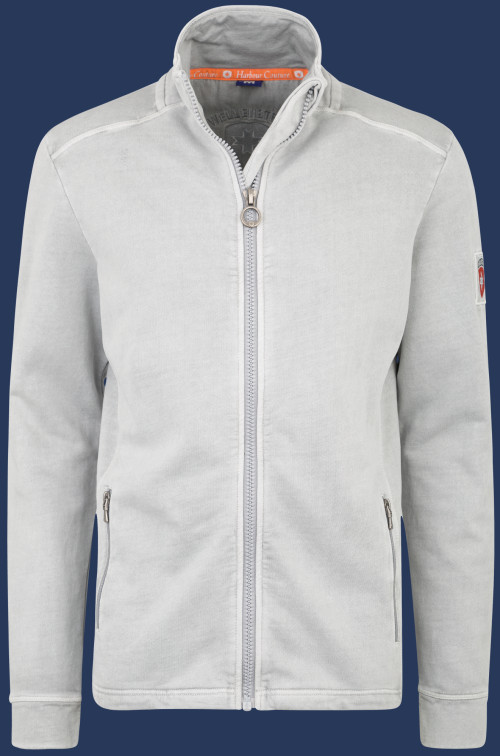 Yacht Jacket Men French Terry 400, Lightgrey