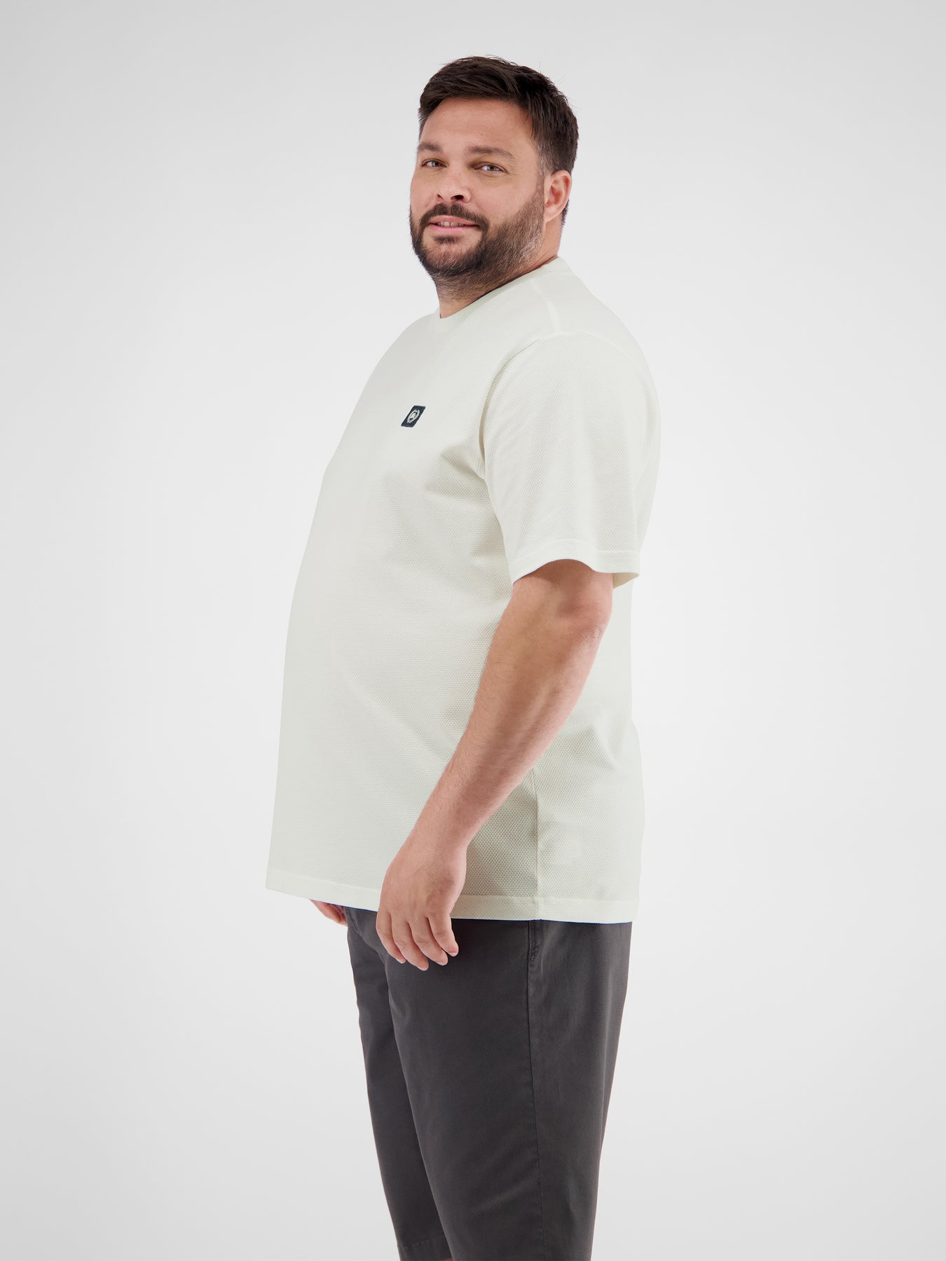 Piqué Herren T-Shirt in Übergrößen