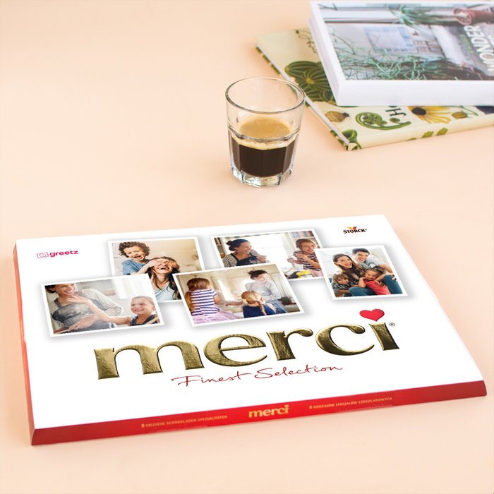 Merci | Collage met eigen foto's | 675gr