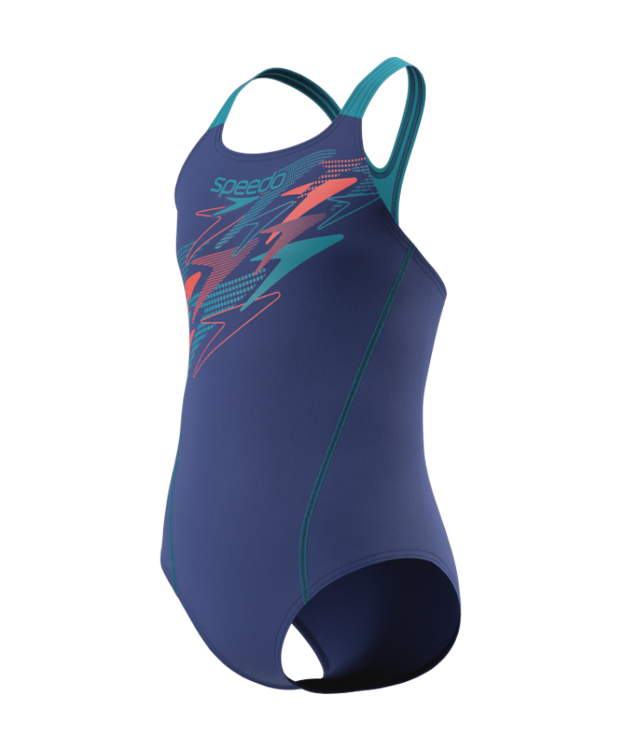 Speedo Meisjes badpak blauw