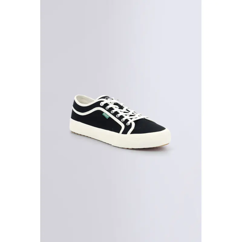 ARVEIL NOIR BLANC BASKETS BASSES Textile Femme