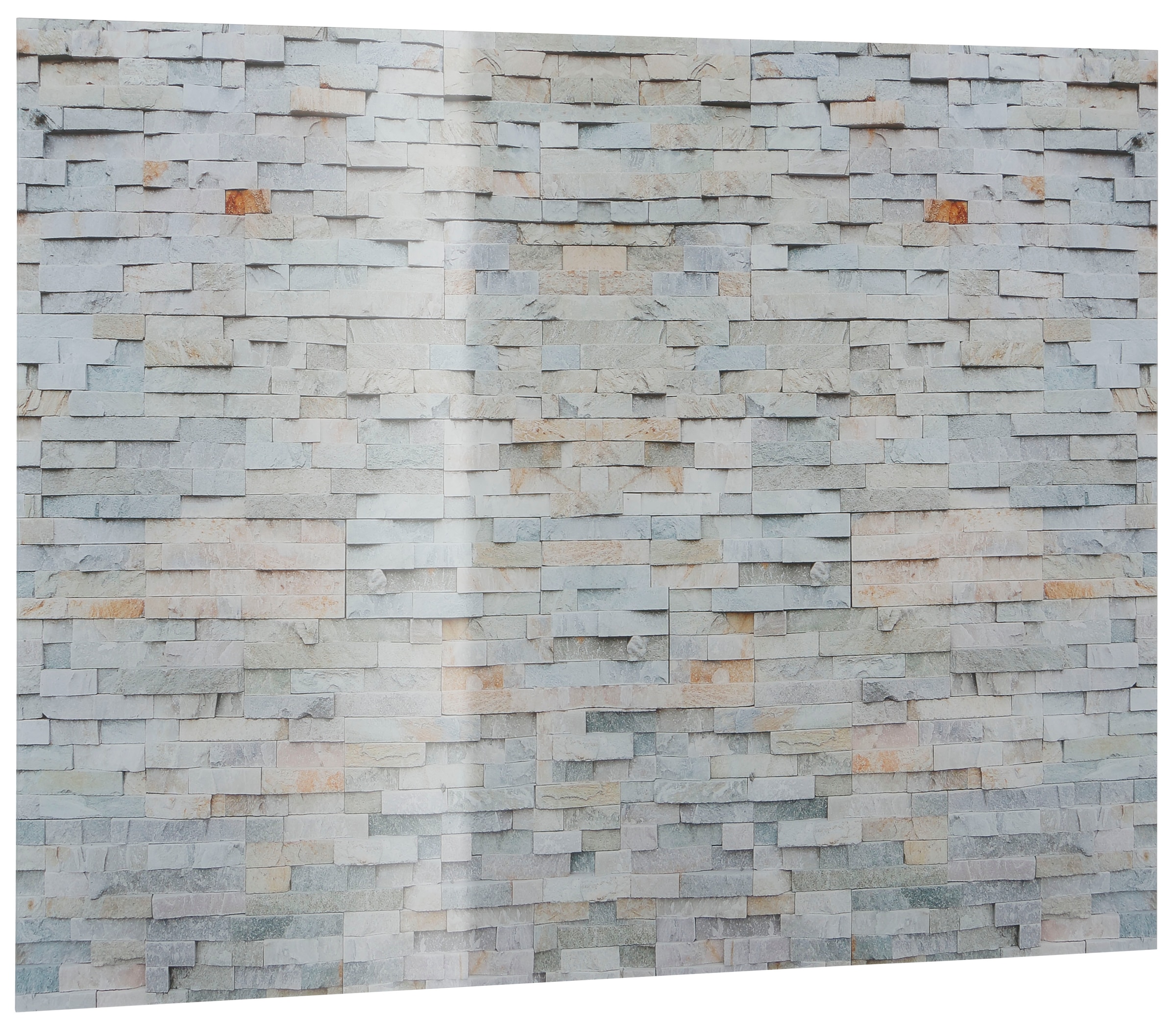 Home affaire Magnettafel »Stone Wall« Memoboard, Acrylglas, Stein, magnetisch, Tafel