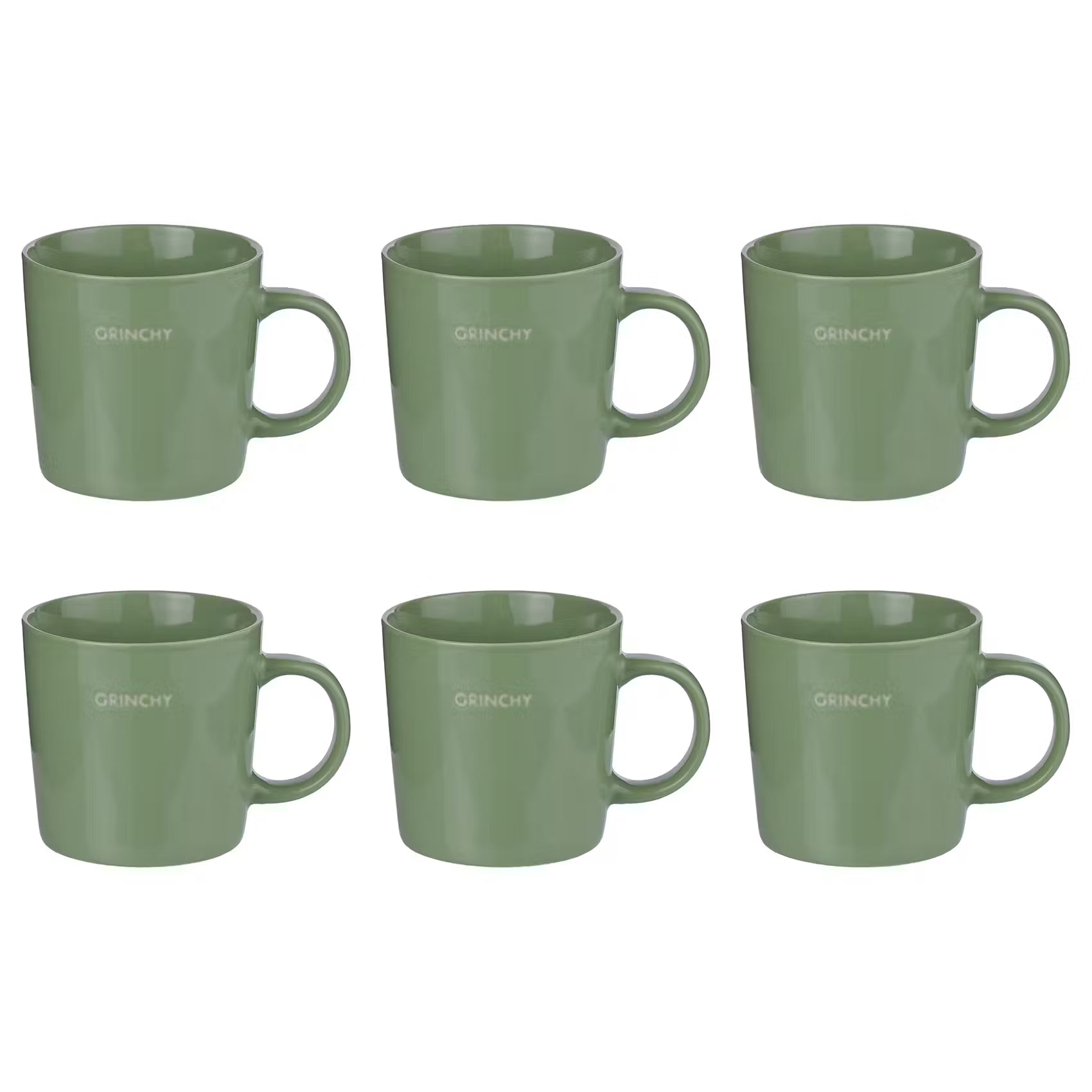 GOOD VIBES 6er-Set Grinchy Tasse