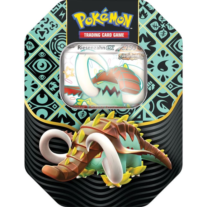 Pokémon - Tin Box - Riesenzahn-ex - Karmesin & Purpur - Paldeas Schicksale