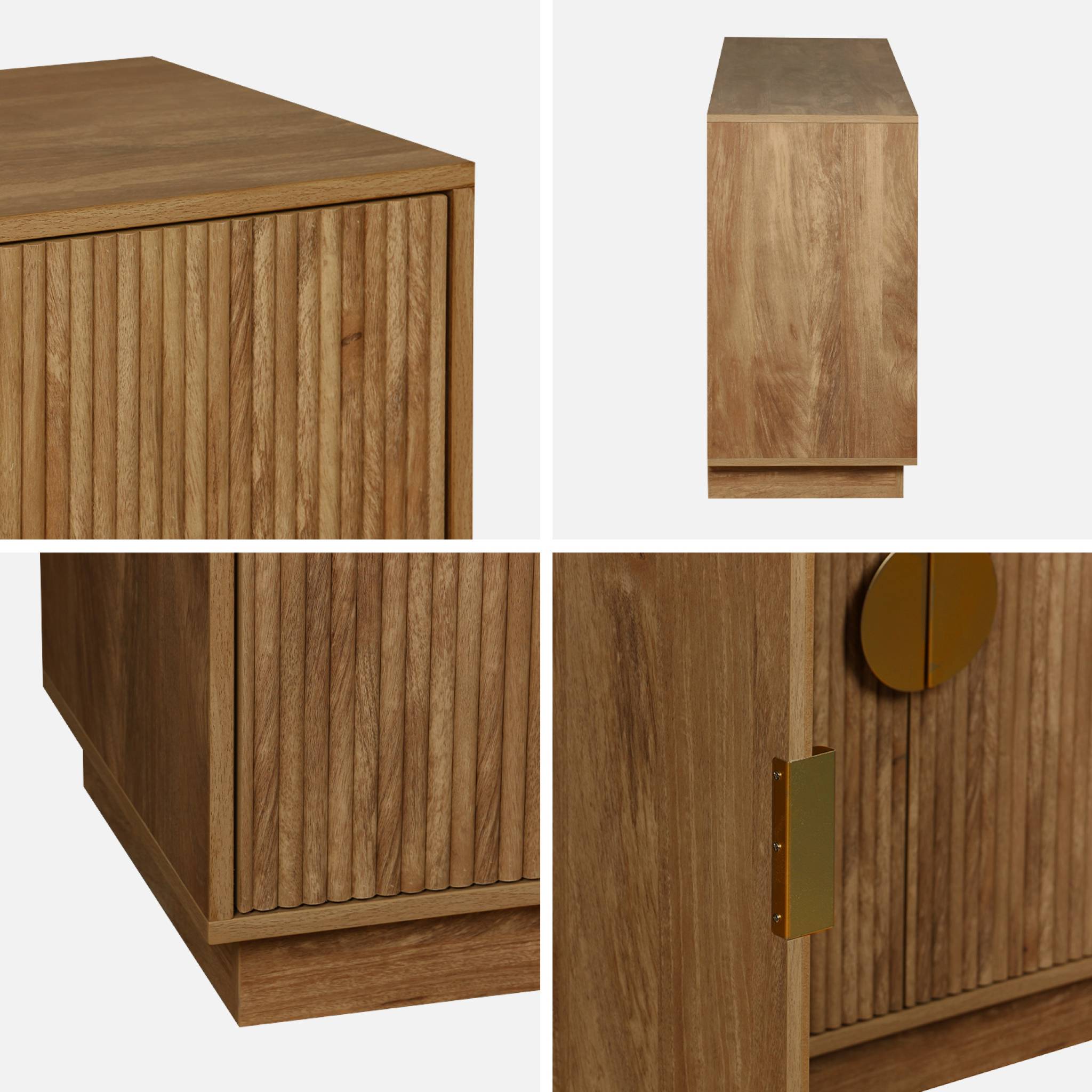 sweeek - Exotisch 4-deurs dressoir 160cm