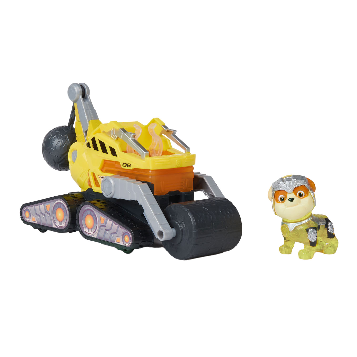 PAW Patrol The Mighty Movie Reddingsvoertuig - Rubble