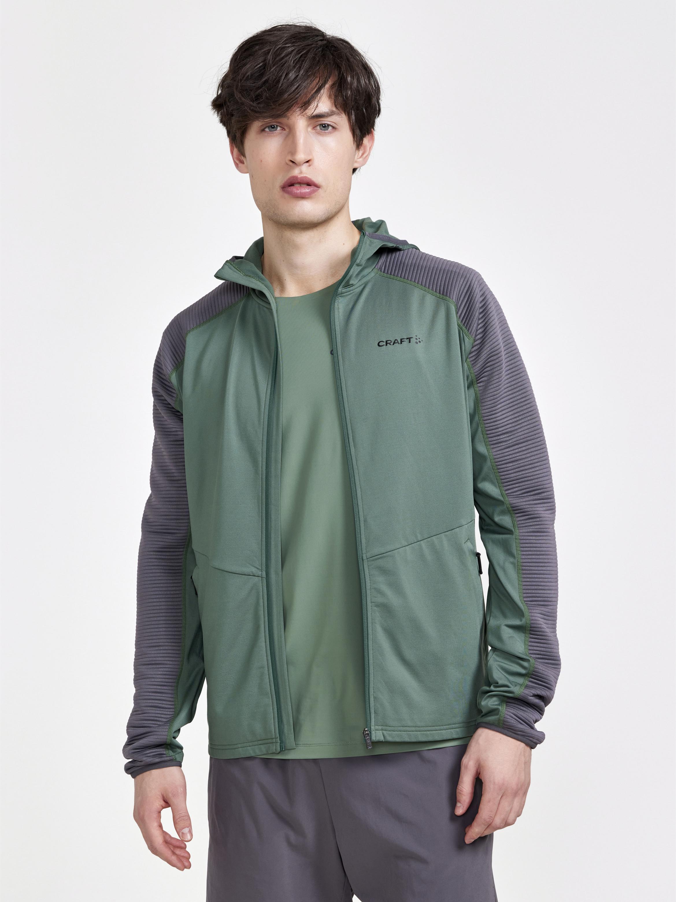 Craft Adv Hit Zip Hoodie Moss/Granite