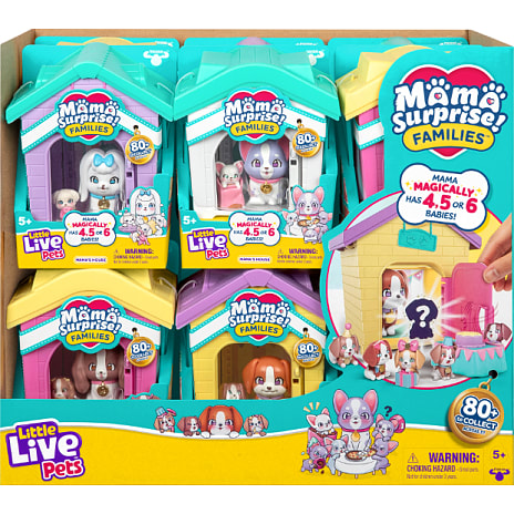 Little live pets familie Mama hus – flere varianter – assorteret