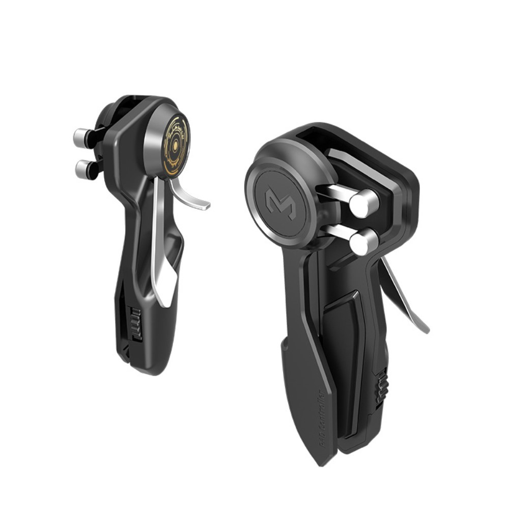 (2er Set) Mobile Controller Griffe Gaming Joystick Trigger Griffe für iPad / Tablet - Schwarz