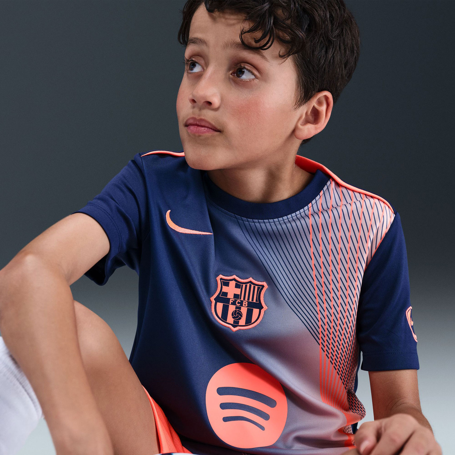 Nike FC Barcelona Pre-Match Top Kids