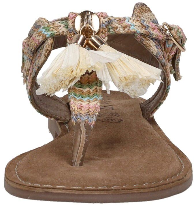 Lazamani Sandalen Plat beige
