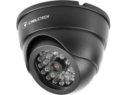 Cabletech IP-kamera dummy dome-kamera med LED DK-3 Cabletech