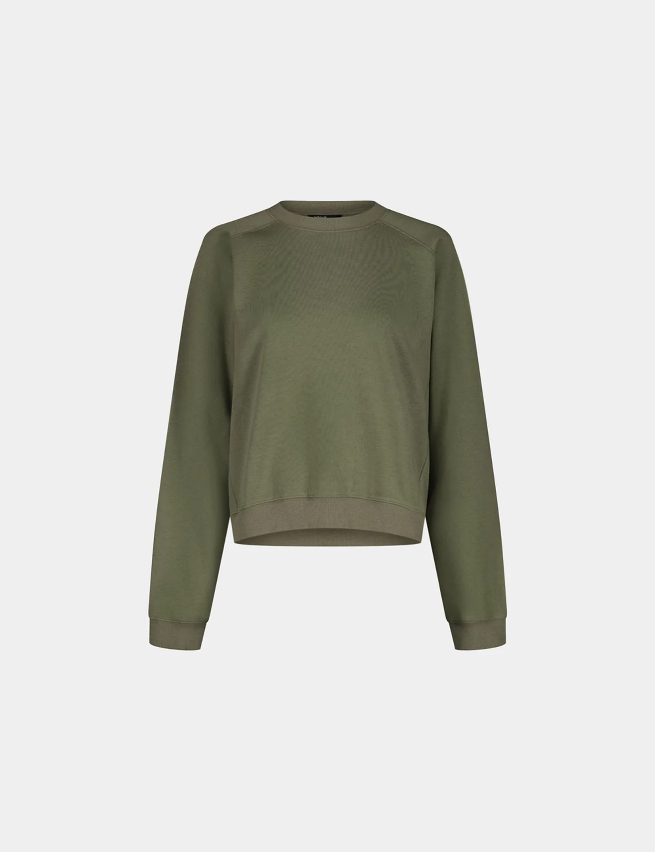 Sweat oversize kaki foncé