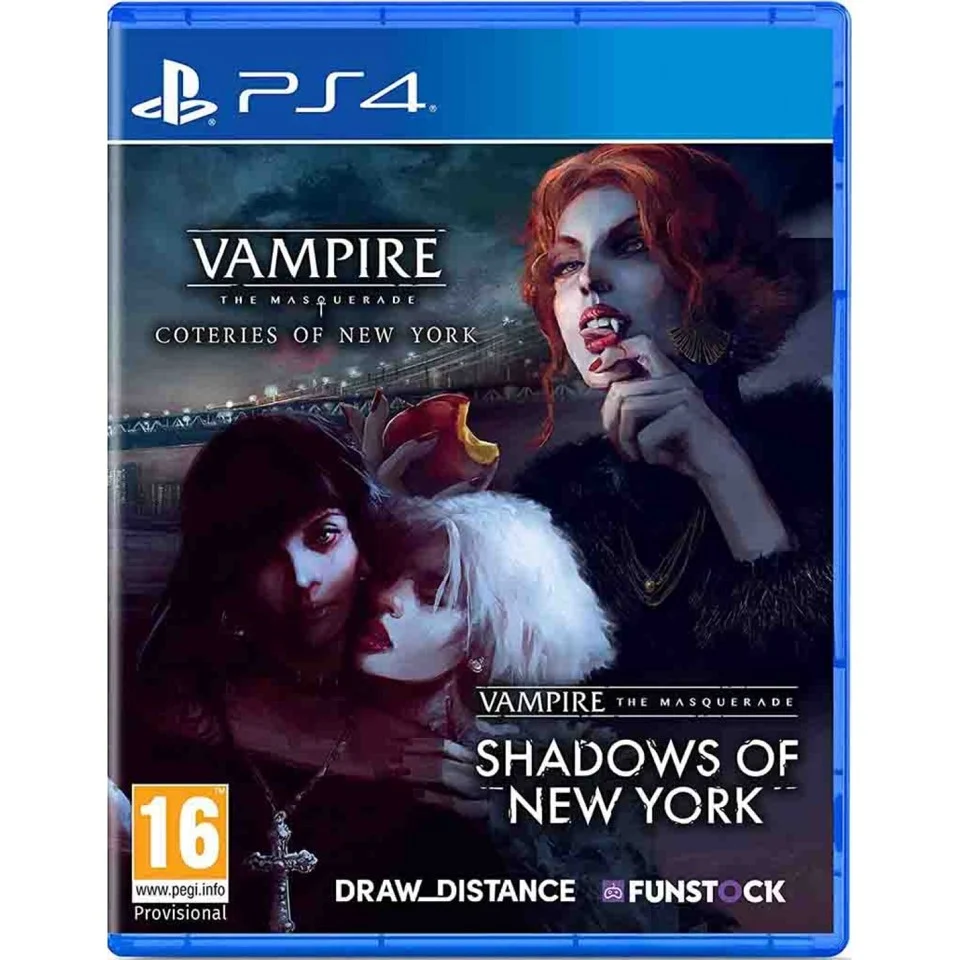 Vampire: The Masquerade - Coteries of New York + Shadows of New York (Collector's Edition)- PlayStation 4
