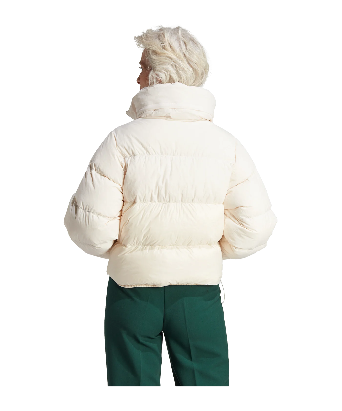 adidas Originals Cropped Daunen Jacke Damen Beige
