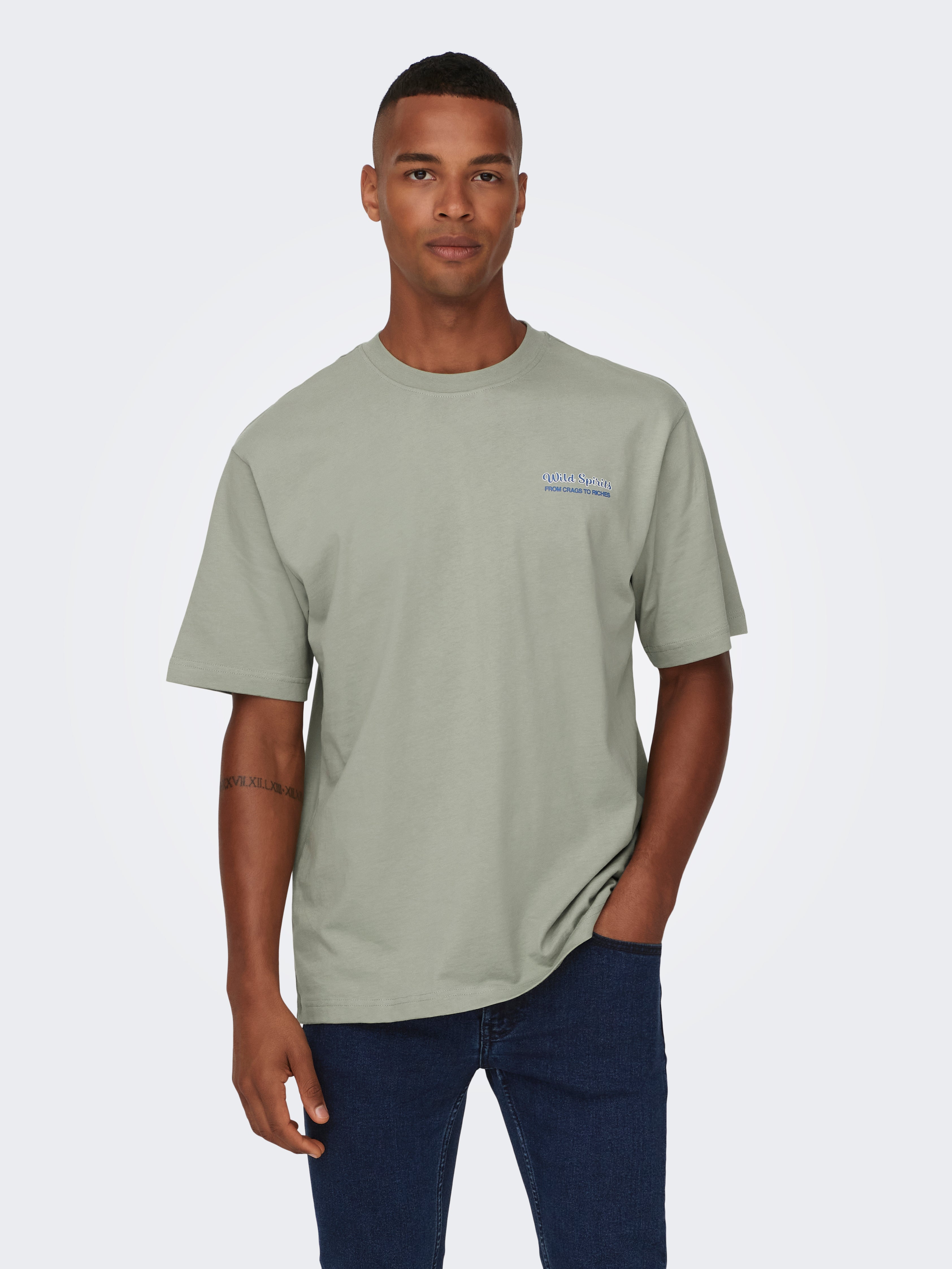 ONSELI T-shirt Seagrass