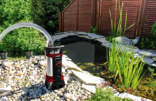 Einhell GE-DP 7935 N-A ECO, 790 W, Vekselstrøm, 19000 l/t, Aluminium, Sort, Rød