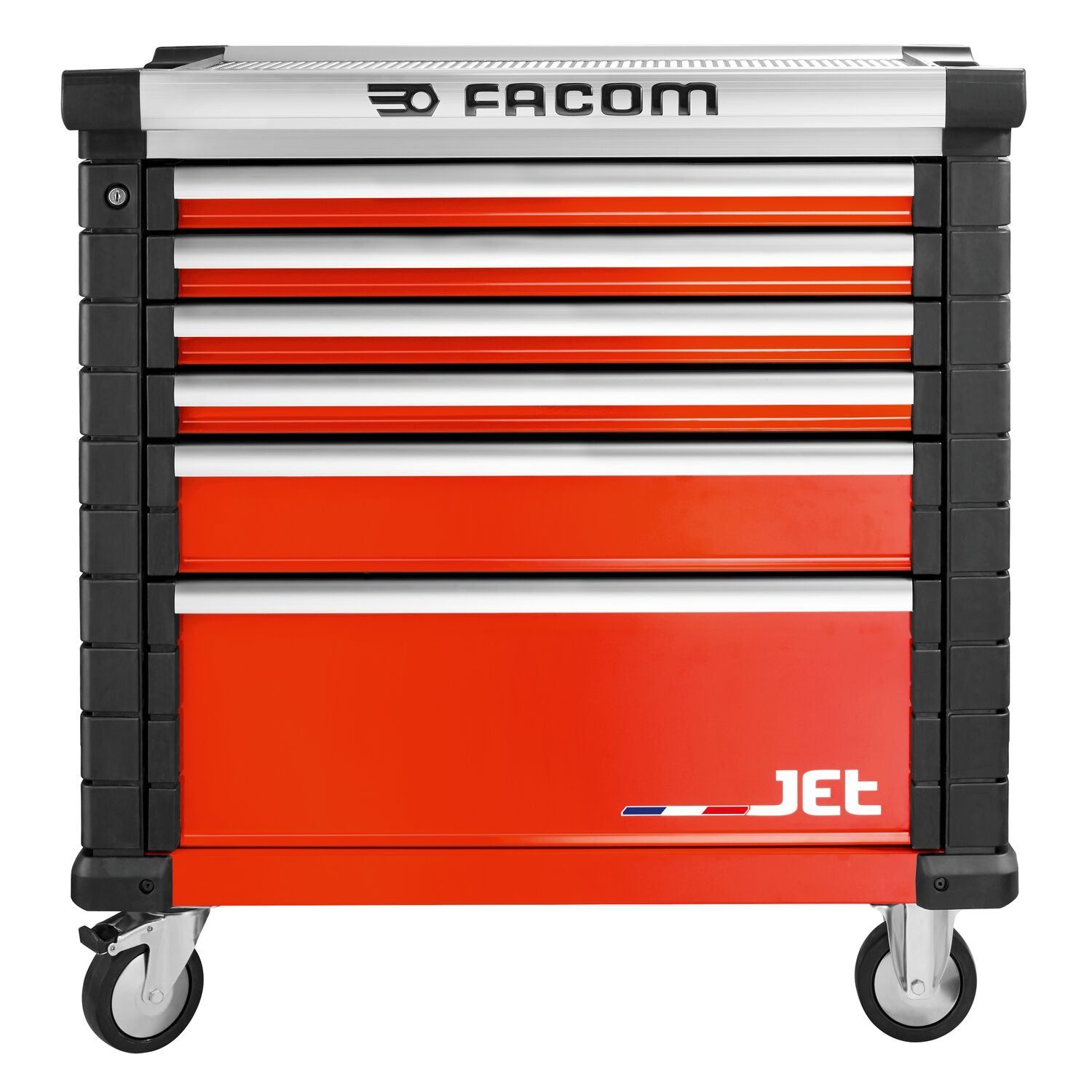 Facom JET Gereedschapswagen Rood met 6 laden M4 - JET.6M4A