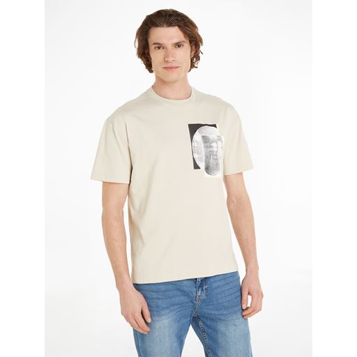 Calvin Klein Future Graphic T-shirt, Stoney Beige, L