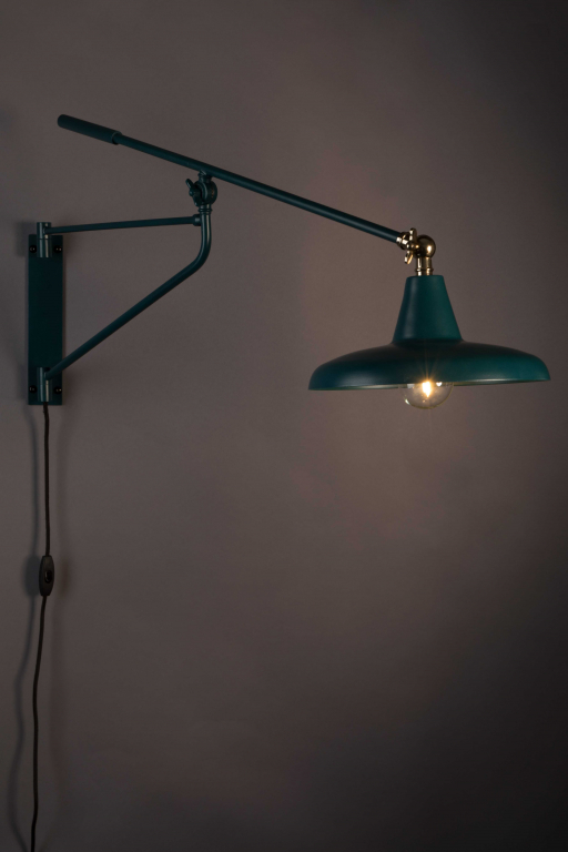 Dutchbone Hector wandlamp zwart