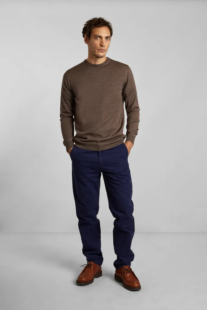 Pull col rond en laine mérinos L'Exception Paris