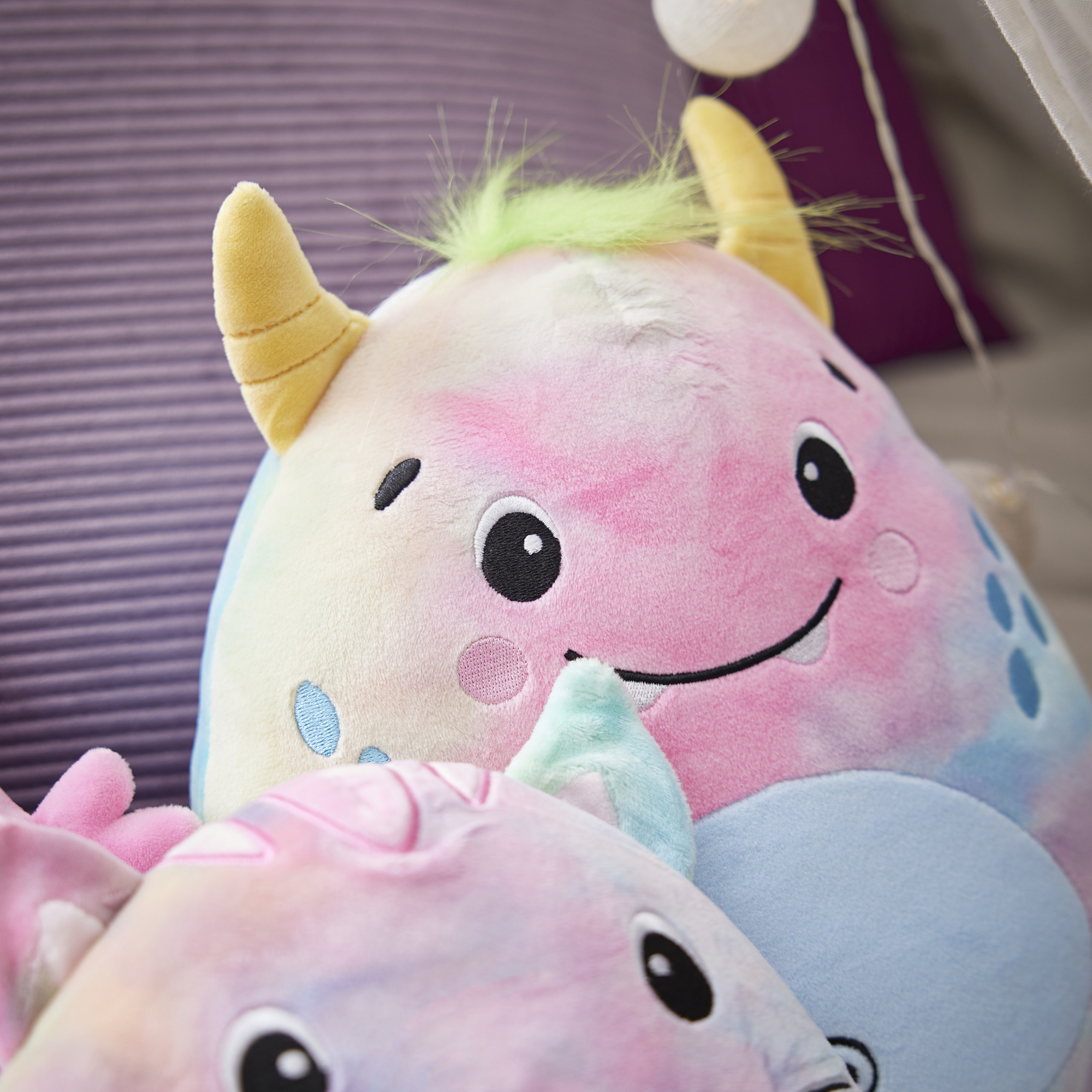 Kuscheltier Quetsch, Monster, 26 cm