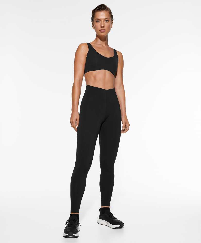 Leggings de toque leve até o tornozelo, 65 cm