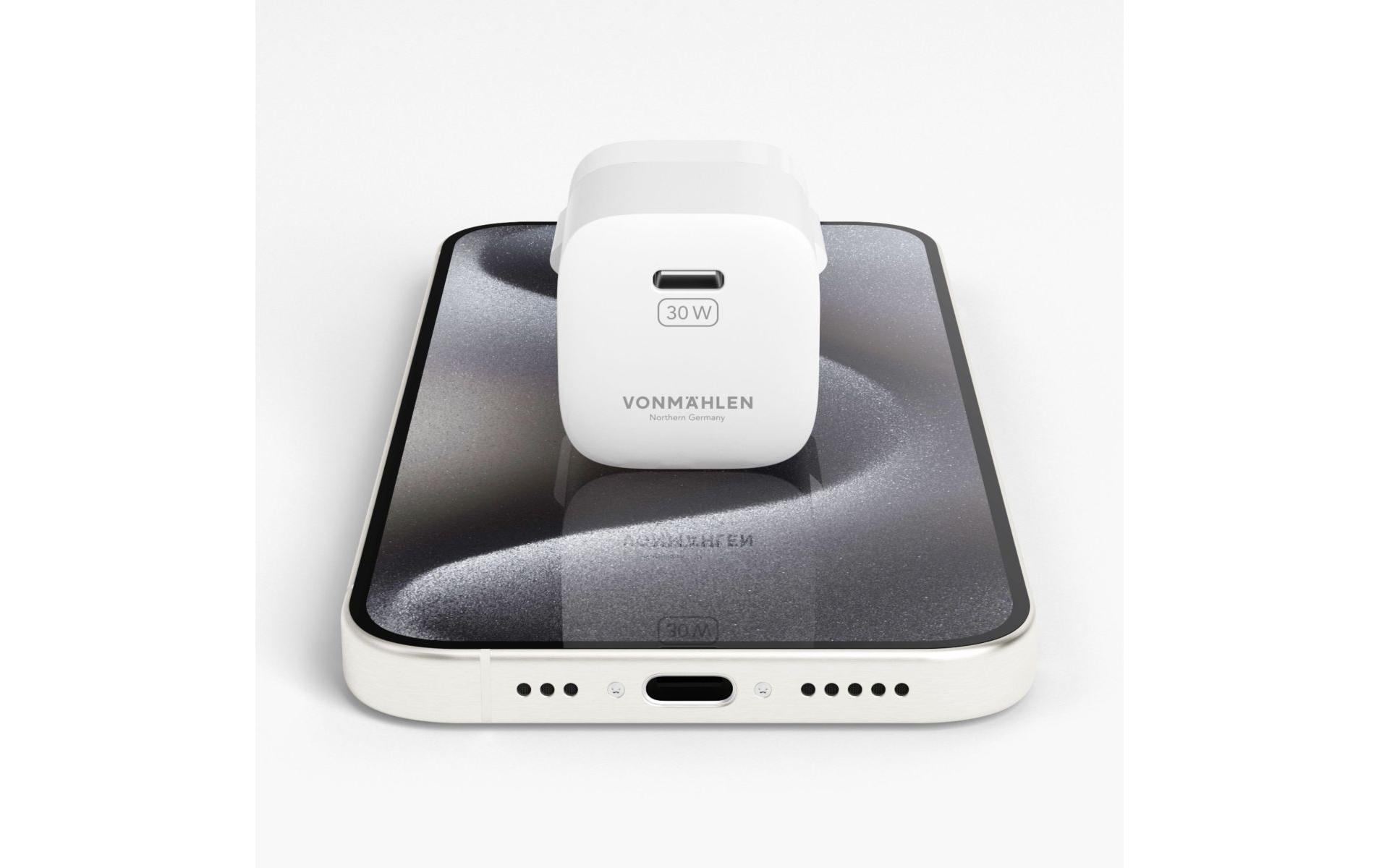 USB-Wandladegerät Unity GAN 30 WKraftvolles Ladegerät mit 30% höherer Energieeffizienz