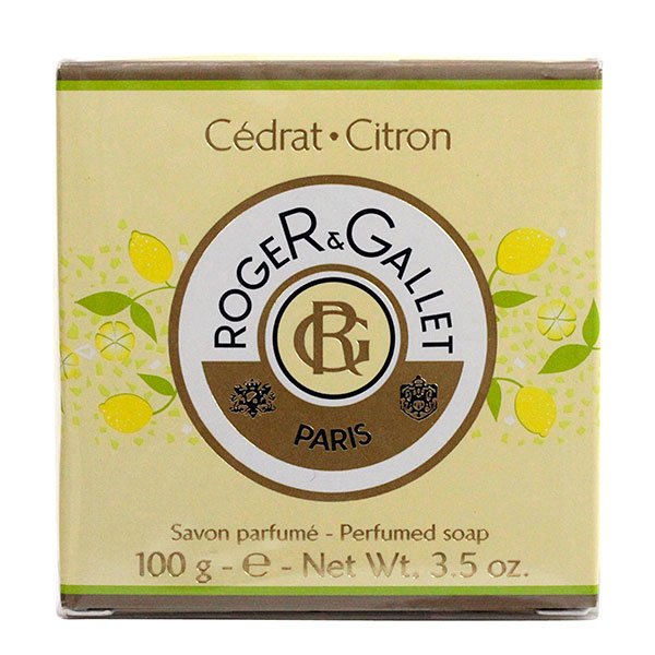 Savon parfumé cédrat citron 100g