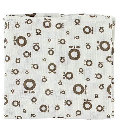 Katvig StofBlå - 80x80 - Creme m. ?bler