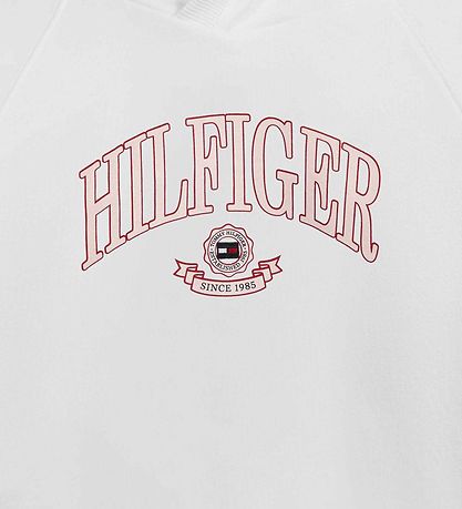 Tommy Hilfiger Kapuzenpullover - Hilfiger Varsity - White