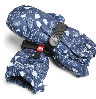 Nordbjørn Snowbird Votter, Dark Navy Pack-Ice