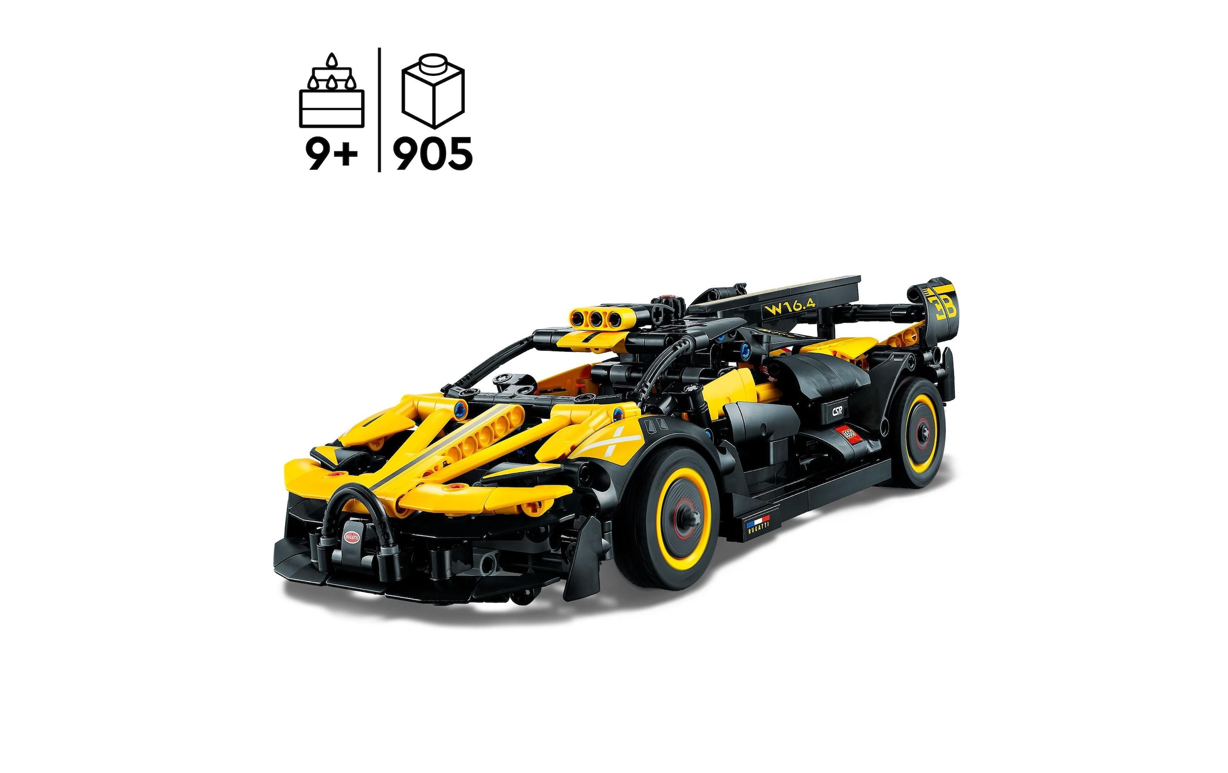 LEGO® Konstruktionsspielsteine »Bugatti-Bolide«