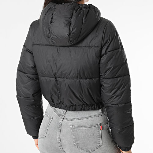 Doudoune Capuche Crop Femme 5964 Noir