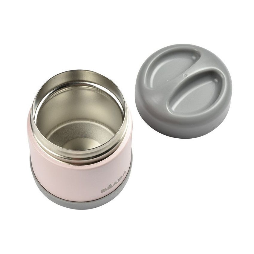 Portion inox isotherme Thermo-Portion 300 ml - Light Pink - Ecru