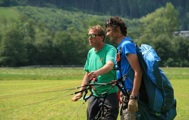 Gleitschirm Kurs Mayrhofen als Geschenkidee