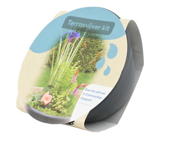 Terrassenteich-Set, 7-teilig