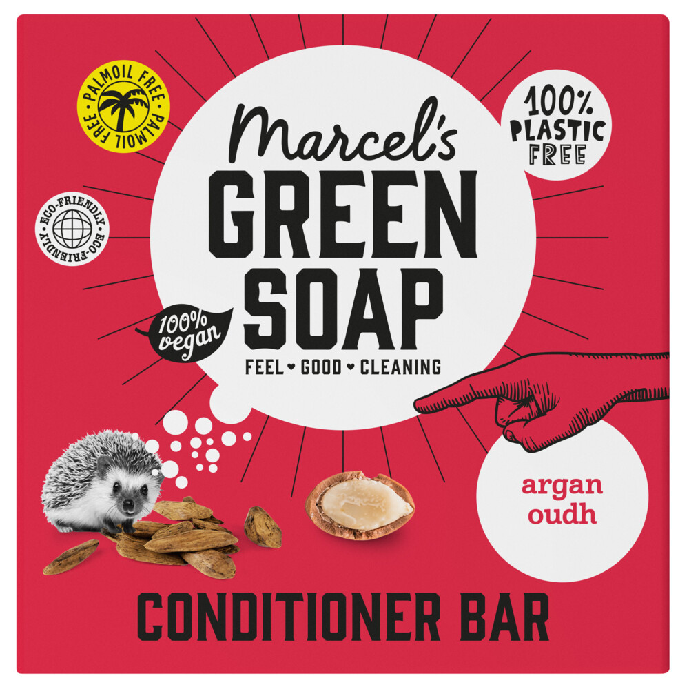 Marcel's Green Soap Conditioner Bar Argan & Oudh60 gr