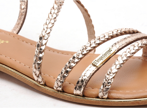 Les tropeziennes nu pieds plats femme homage f or