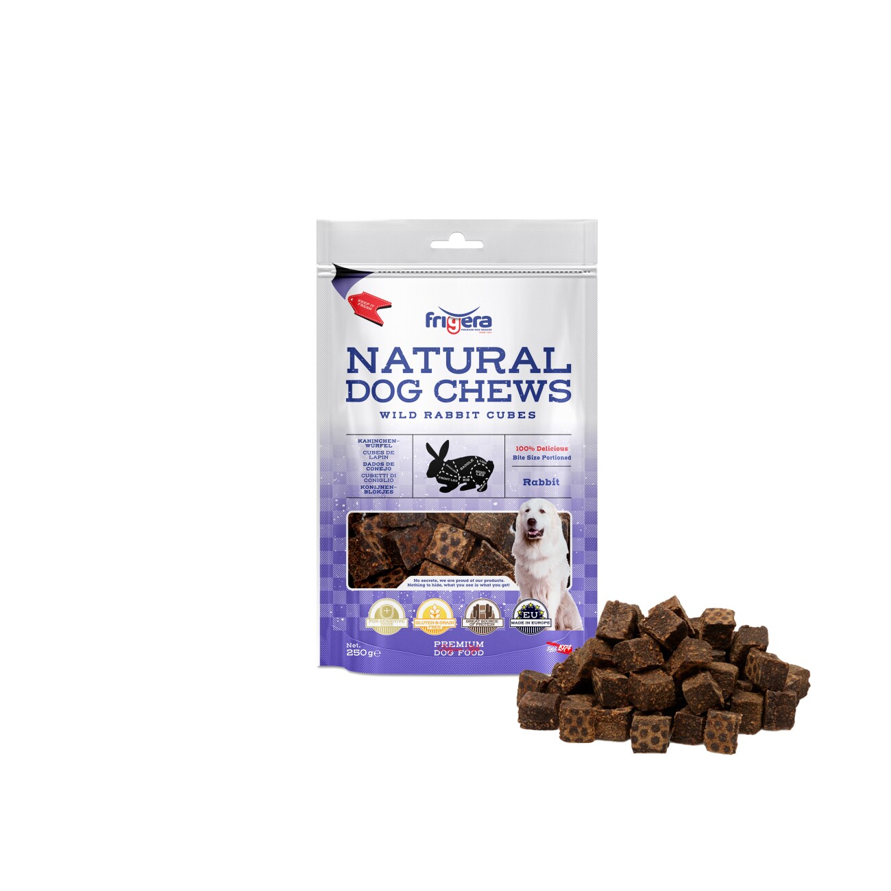FriGera Kaninchenwürfel 250 g