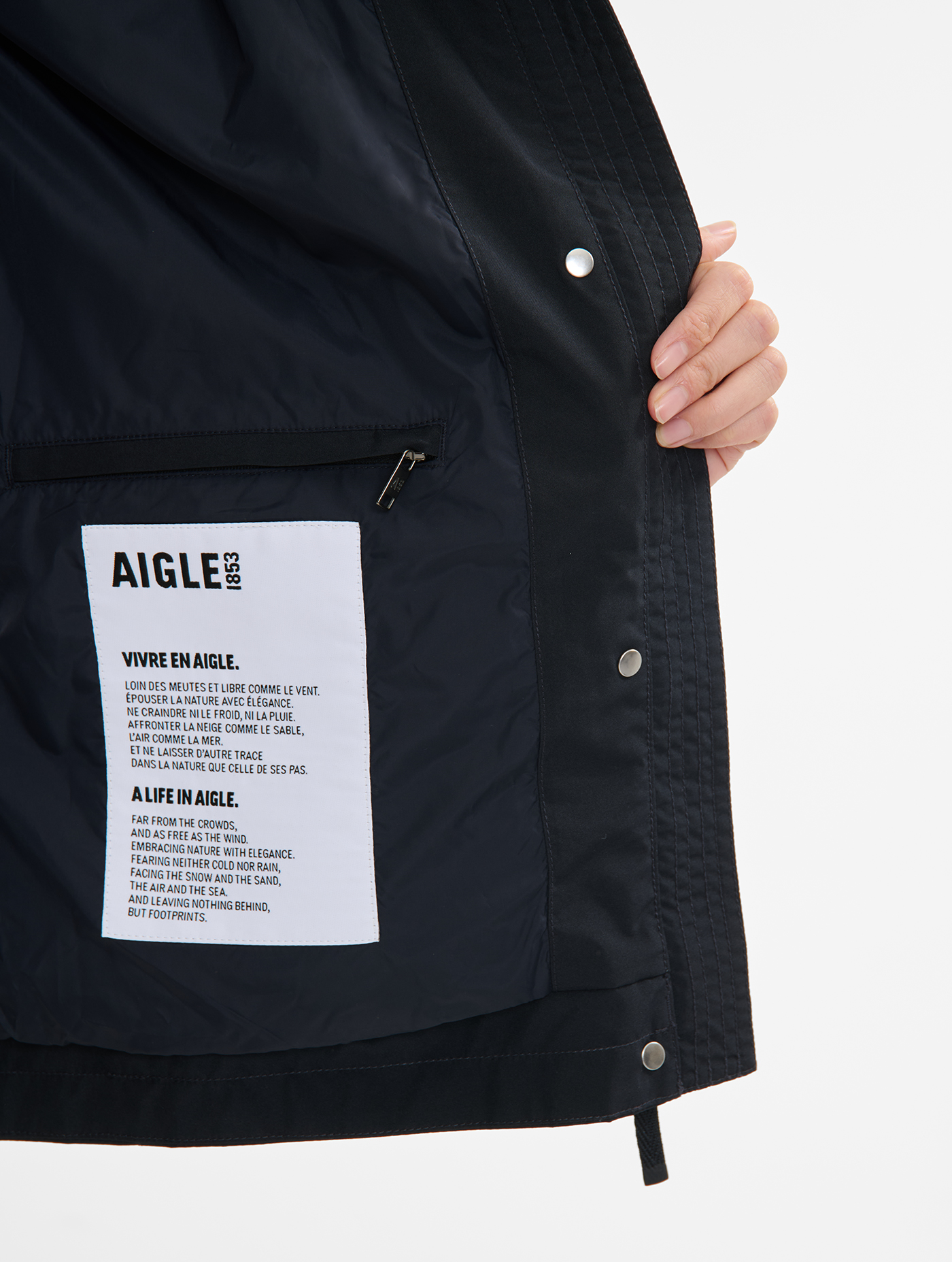 Parka courte GORE-TEX NOIR