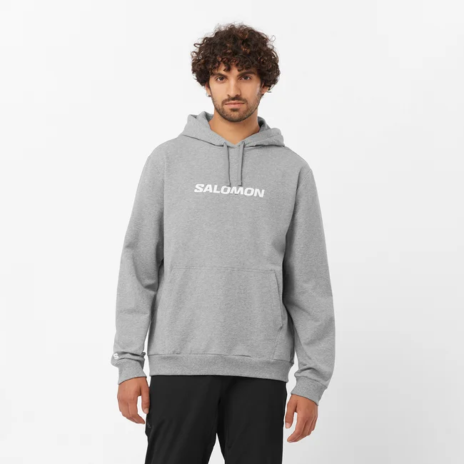 SALOMON LOGO PERFORMANCE  Kapuzensweatshirt Herren